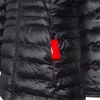 Glovii GTFBL Damska Ocieplana Kurtka Softshell z Ogrzewaniem Węglowym, 3 Tryby, Akumulator, Czarny