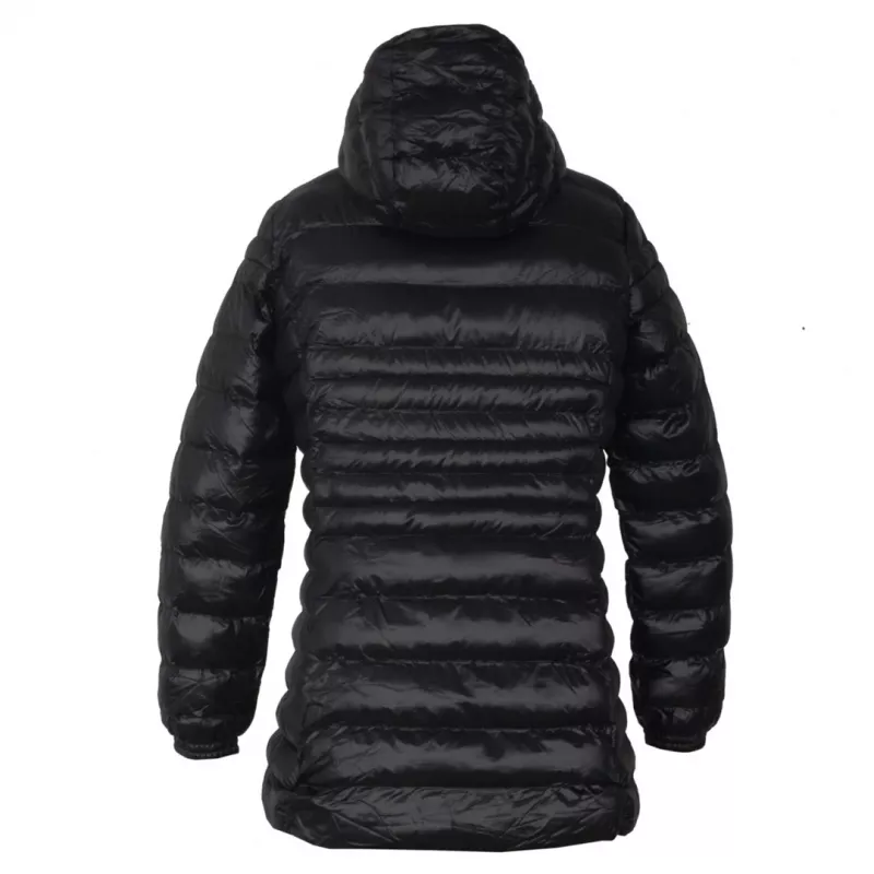 Glovii GTFBL Damska Ocieplana Kurtka Softshell z Ogrzewaniem Węglowym, 3 Tryby, Akumulator, Czarny