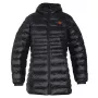 Glovii GTFBL Damska Ocieplana Kurtka Softshell z Ogrzewaniem Węglowym, 3 Tryby, Akumulator, Czarny