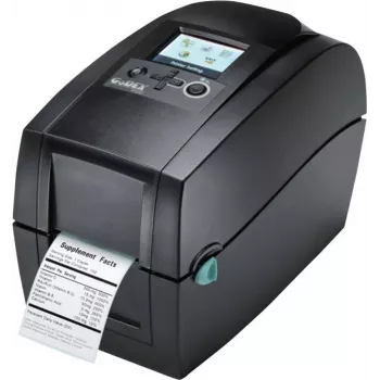 Drukarka etykiet GODEX C.ITOH RT200i - Termotransferowa / Termiczna - Rolka 6 cm - 203 dpi - do 177 mm/s - USB 2.0, LAN, RS-232, USB Host