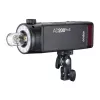 Godox AD200Pro II Zestaw Lampy Błyskowej Pocket Flash z Głowicą Bare Bulb i Fresnel, 200Ws, TTL/HSS, System 2.4GHz X