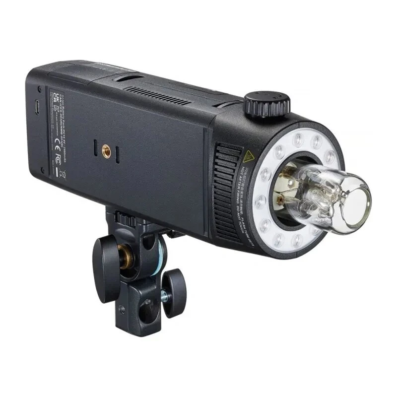 Godox AD200Pro II Zestaw Lampy Błyskowej Pocket Flash z Głowicą Bare Bulb i Fresnel, 200Ws, TTL/HSS, System 2.4GHz X