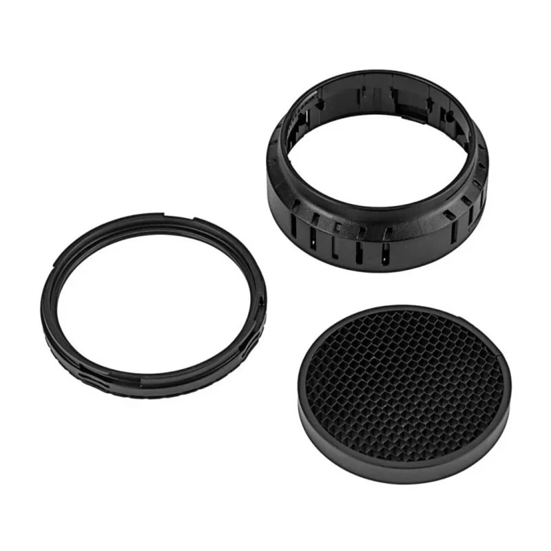 GODOX BD-10 AD300PRO Zestaw do lampy błyskowej z przesłonami typu barn door i 4 filtrami kolorowymi, mocowanie magnetyczne, stop aluminium