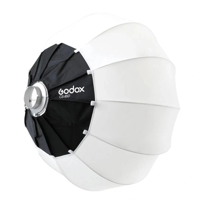 Godox CS-85D 85cm latarnia softbox z mocowaniem Bowens, składany sferyczny dyfuzor do lamp studyjnych i LED