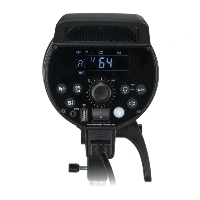 Godox DP400IIIV 400Ws lampa błyskowa studyjna z 30W lampą modelującą LED, 2.4G Wireless X System, mocowanie Bowens, 5600K
