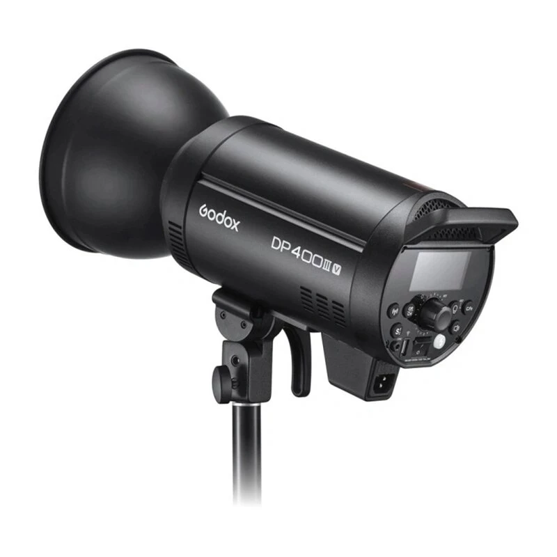 Godox DP400IIIV 400Ws lampa błyskowa studyjna z 30W lampą modelującą LED, 2.4G Wireless X System, mocowanie Bowens, 5600K