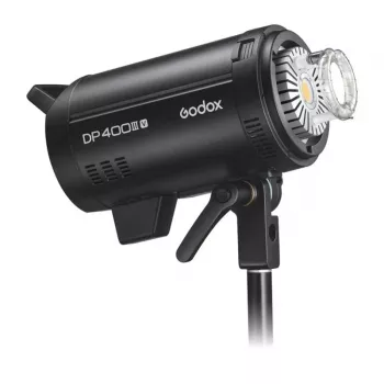 Godox DP400IIIV 400Ws lampa błyskowa studyjna z 30W lampą modelującą LED, 2.4G Wireless X System, mocowanie Bowens, 5600K