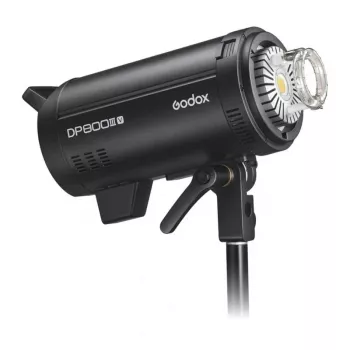 GODOX DP800IIIV 800Ws Lampa Błyskowa Studyjna z Systemem Bezprzewodowym 2.4G X, Mocowanie Bowens, Lampa Modelująca 150W