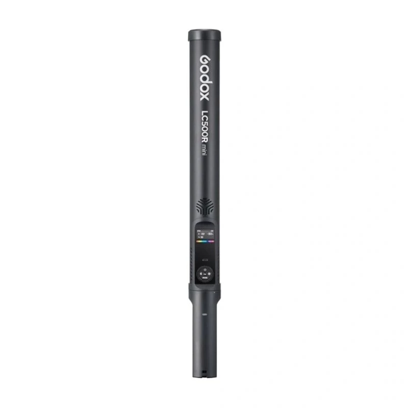 Godox LC500R MiNi RGB LED Light Stick, 14W, 2500-8500K, CRI 96, OLED, USB-C, Bluetooth App Control