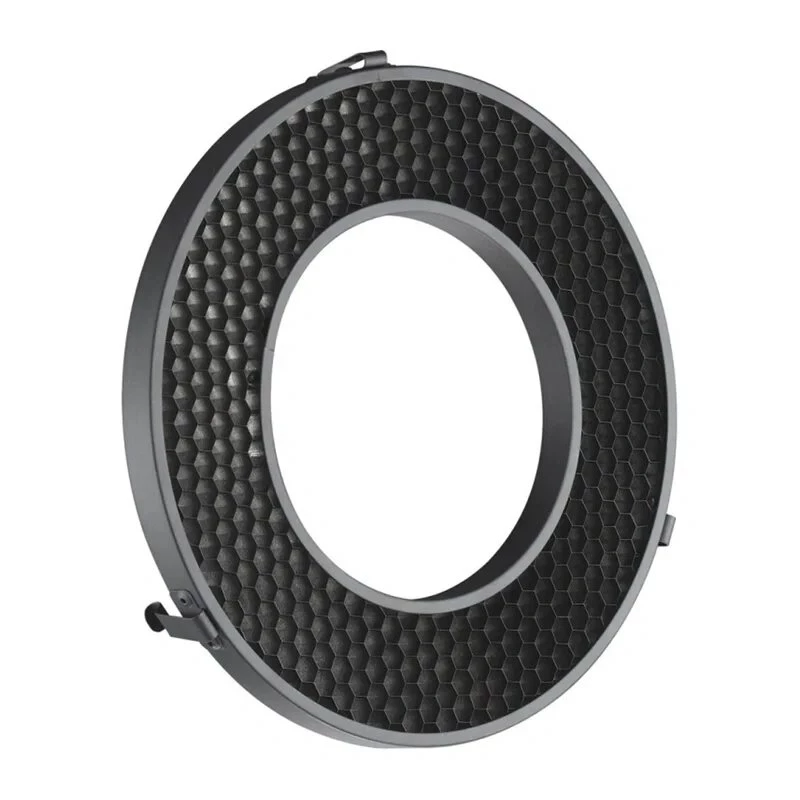 Godox R200-HC40 Siatka plastra miodu do głowicy pierścieniowej R200 - kąt wiązki 40°, mocowanie magnetyczne, stop aluminium, czarny