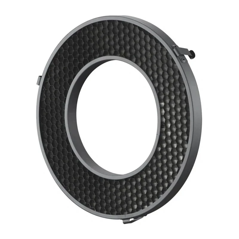 Godox R200-HC40 Siatka plastra miodu do głowicy pierścieniowej R200 - kąt wiązki 40°, mocowanie magnetyczne, stop aluminium, czarny