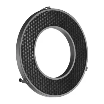 Godox R200-HC40 Siatka plastra miodu do głowicy pierścieniowej R200 - kąt wiązki 40°, mocowanie magnetyczne, stop aluminium, czarny
