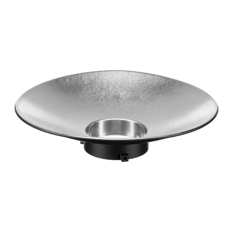 Godox RFT-4 Standardowy Reflektor z Mocowaniem Bowens (7 inch, 55°, Srebrne Wnętrze, Mocowanie na Parasol)