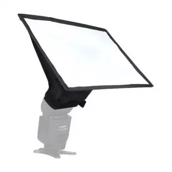 GODOX SB2030 Prostokątny Softbox 20x30 cm z Podwójnymi Dyfuzorami i Uniwersalnym Mocowaniem do Lampy Błyskowej