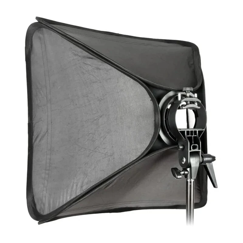 Godox SFGV8080 80x80cm Srebrna Softbox z Gridem i Mocowaniem Bowens, Grid 40°, Dyfuzory Wewnętrzny i Zewnętrzny, Szybki Montaż