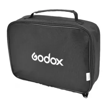 Godox SFUV5050 Składana Kwadratowa Softbox 50x50cm z Mocowaniem S-Type, Srebrnym Wnętrzem, Zdejmowanymi Dyfuzorami i Torbą Transportową