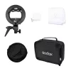 Godox SFUV6060 uchwyt typu S do lampy błyskowej z softboxem 60x60cm i torbą zestaw