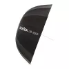 GODOX UB-165W 165cm Parasolka paraboliczna refleksyjna z 16 srebrnymi żebrami i torbą transportową
