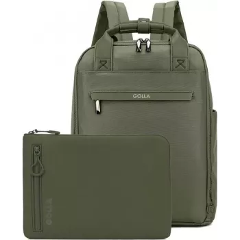 Zestaw plecaka i etui na laptopa Golla 13 cali, zielony (76465)