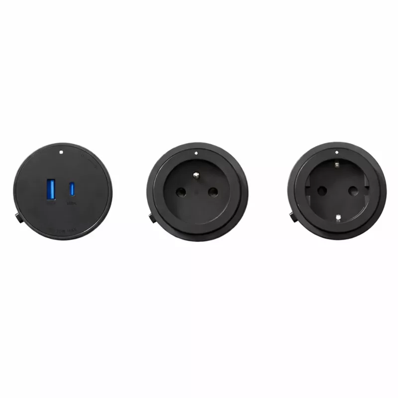 GONEO Power Track Adapter USB + USB-C Czarny