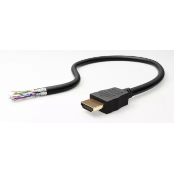 Goobay 80105 Miękki kabel HDMI High-Speed z Ethernetem - 5m czarny