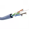Goobay Cat 6a U/UTP Kabel sieciowy, 305 m, miedź lita, AWG 23, LSZH, niebieski (96097)