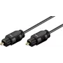 Goobay Digital Optical Audio Cable 2m TOSLINK Male to Male Black
