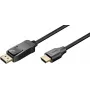 Kabel Goobay DisplayPort do HDMI 1,8 m 4K UHD Czarny 80527