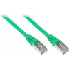 Kabel krosowy Good Connections Cat. 5e SF/UTP, 7,5 m, zielony 855G-075