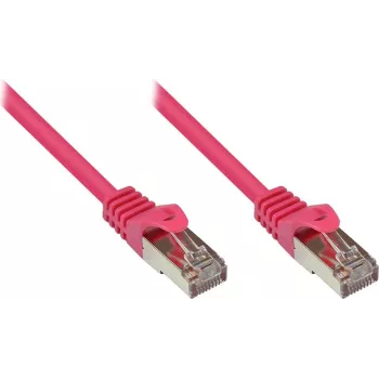 Kabel krosowy Good Connections Cat 5e SF/UTP, magenta, 0,25 m 855M-003