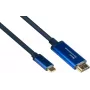 Good Connections GC 4520-CSF015B Przewód adapterowy USB-C na HDMI, 4K@60Hz, 1,5m, czarny