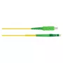 Good Connections OS2 Simplex Fiber Optic Patch Cable LC/SC SM 9/125 1m Yellow