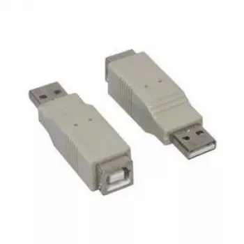 Adapter Good Connections USB 2.0 Type-A męski na Type-B żeński, 480 Mbps, czarny (USB-AMBF)