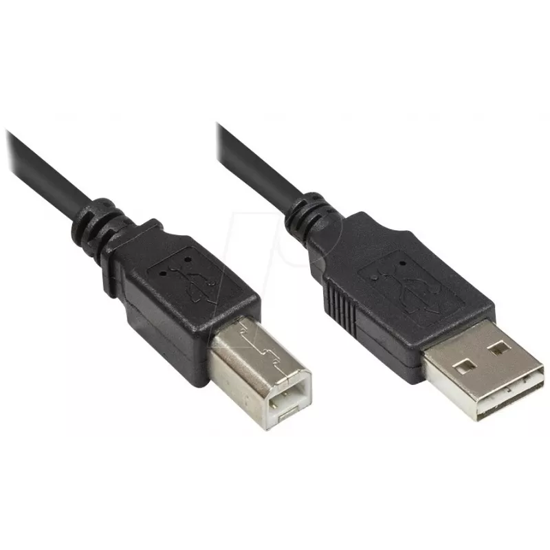 Good Connections USB 2.0 Kabel A-B 2m czarny