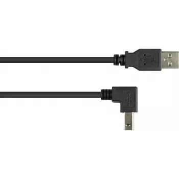 Good Connections USB 2.0 Kabel A do kątowego B 1m Czarny