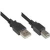 Good Connections USB 2.0 Cable Type A to Type B - Black - 0.5m