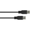 Kabel USB 3.0 Good Connections, Type-A męski do Type-A męski, czarny, 0,5 m 2712-S005