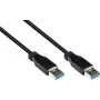Kabel USB 3.0 Good Connections, Type-A męski do Type-A męski, czarny, 0,5 m 2712-S005