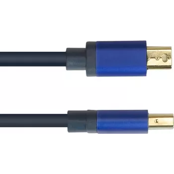 Kabel GoodConnections Alcasa 4824-SF010B Mini DisplayPort na DisplayPort 1m niebieski 4K@60Hz