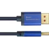 Kabel GoodConnections Alcasa 4824-SF010B Mini DisplayPort na DisplayPort 1m niebieski 4K@60Hz