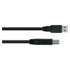 GoodConnections Alcasa UK30P-AB-005S Kabel USB 3.2 Gen 1, USB-A do USB-B, 0,5 m, czarny