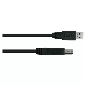 GoodConnections Alcasa UK30P-AB-005S Kabel USB 3.2 Gen 1, USB-A do USB-B, 0,5 m, czarny