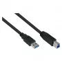 GoodConnections Alcasa UK30P-AB-005S Kabel USB 3.2 Gen 1, USB-A do USB-B, 0,5 m, czarny
