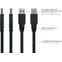 Kabel GoodConnections Alcasa UK30P-AMB-005S USB 3.2 Gen 1, USB-A do Micro-B, 0,5 m, czarny