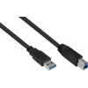 GoodConnections Alcasa USB 3.2 Gen 1 Kabel A na B 1.8m Czarny