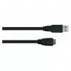 GoodConnections Alcasa Kabel USB 3.2 Gen 1, USB-A do Micro-B, 1,8 m, czarny