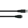 Kabel GoodConnections Alcasa USB 3.2 Gen 1, USB-A do Micro-B, 3 m, czarny UK30P-AMB-030S