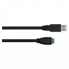 Kabel GoodConnections Alcasa USB 3.2 Gen 1, USB-A na Micro-USB B, 1 m, czarny
