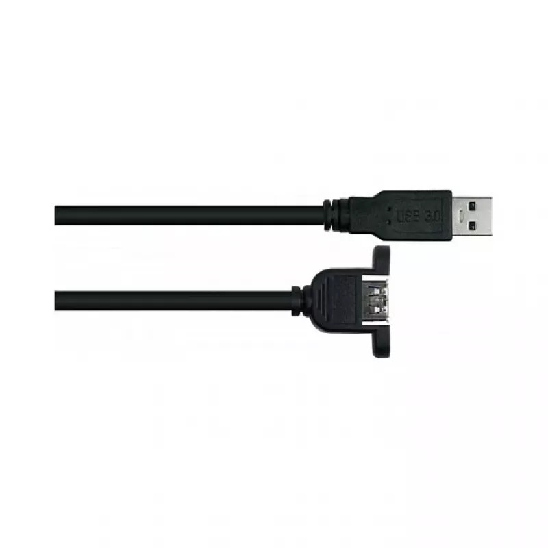 GoodConnections Alcasa USB 3.2 Gen 1 Przedłużacz, USB-A męski do USB-A męskiego, 2 m, czarny