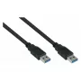 GoodConnections Alcasa USB 3.2 Gen 1 Kabel Typu A do Typu A 0,5 m Czarny (UK30P-AA-005S)